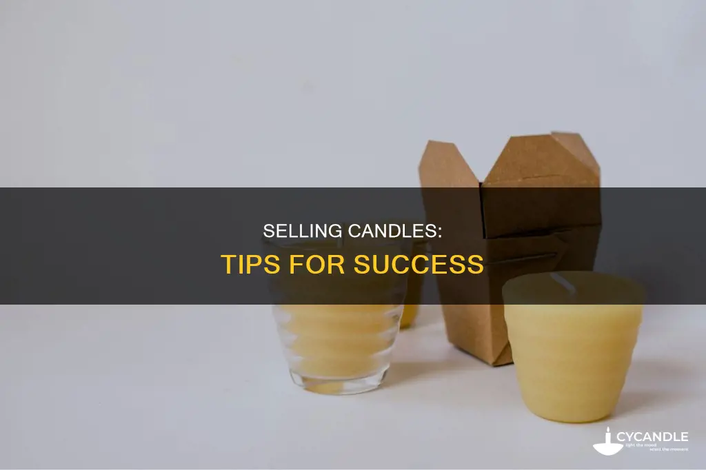 how to sale candles