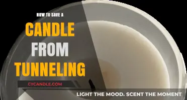 Salvaging Your Candle: Preventing Tunneling for an Even Burn