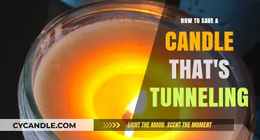 Salvaging a Tunneling Candle: Quick and Easy Fixes