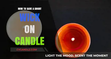 Quick Tips to Extend and Save a Short Candle Wick