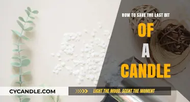 Extinguish and Reuse: Saving the Last Bit of Your Candle
