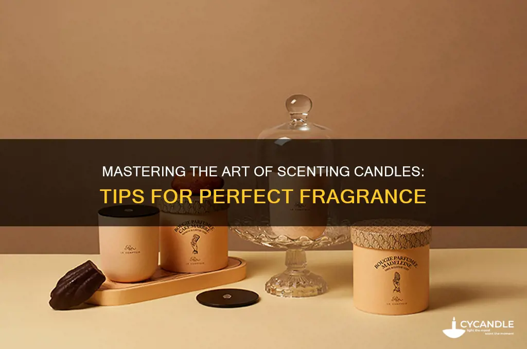 how to scent a candle