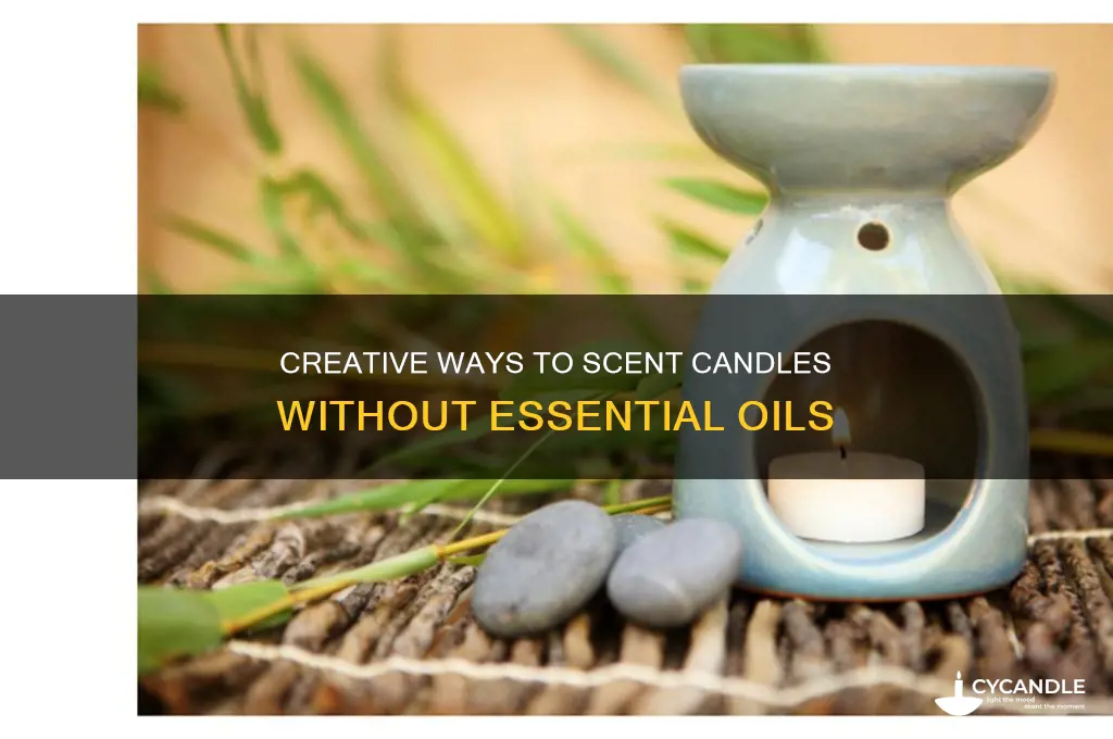 how to scent candles without essential oils