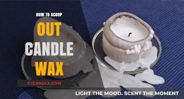 Effortless Wax Removal: A Guide to Scooping Out Candle Wax