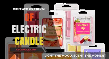 Effortlessly Remove Wax Cubes from Your Electric Candle: A Quick Guide
