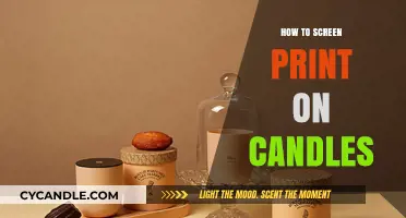 Screen Printing on Candles: A Step-by-Step Guide