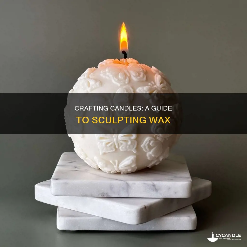 how to sculpt a candle