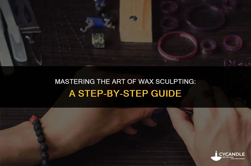 how to sculpt using wax