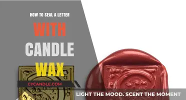 Elegant Letter Sealing: Mastering the Art of Wax and Candle Technique