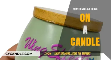 Creating Custom Candles: Sealing Images with Style