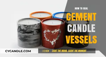 Sealing Cement Candle Vessels: The Complete Guide
