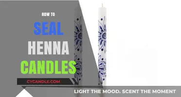 Sealing Henna Candles: Tips for Long-Lasting Artistry