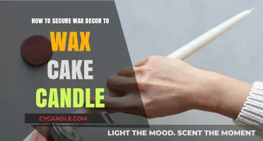 Secure Wax Decor to Cake Candles: Easy DIY Tips and Tricks