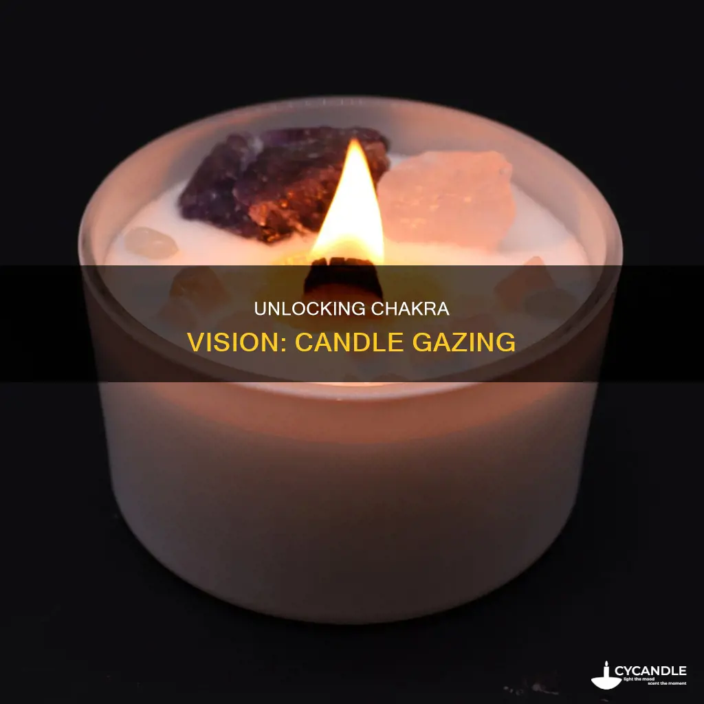 how to see chakra in candle