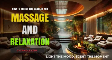 Candlelit Relaxation: Choosing the Right Massage Candles
