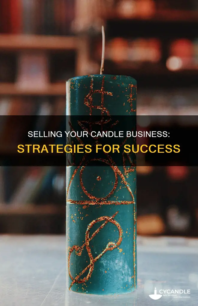 how to sell a candle business