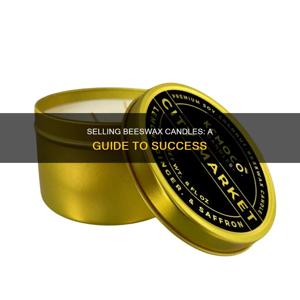 how to sell beeswax candles