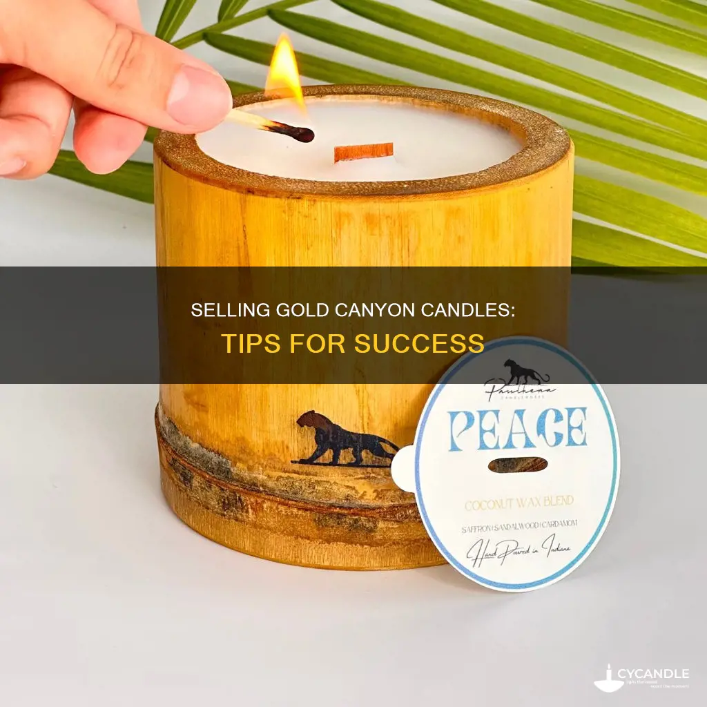 how to sell gold canyon candles