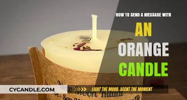 Orange Candle Message: A Guide to Sending Secret Notes
