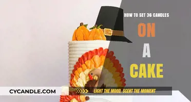 Creative Ways to Fit 36 Candles on a Cake