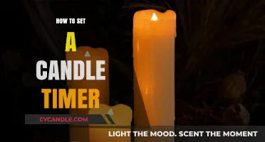 Setting a Candle Timer: A Quick Guide