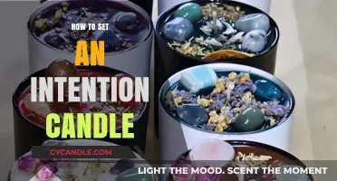 Setting Intention Candles: A Guide to Manifesting with Fire