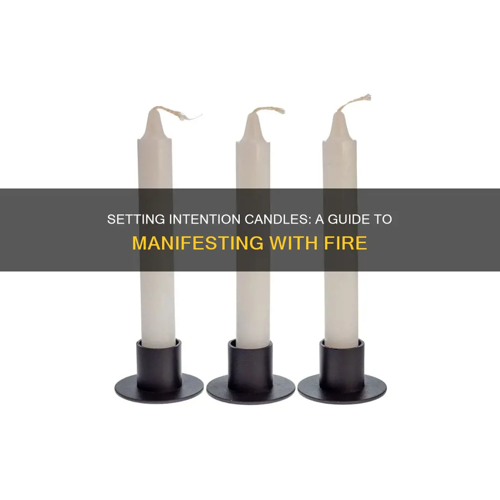 how to set an intention candle