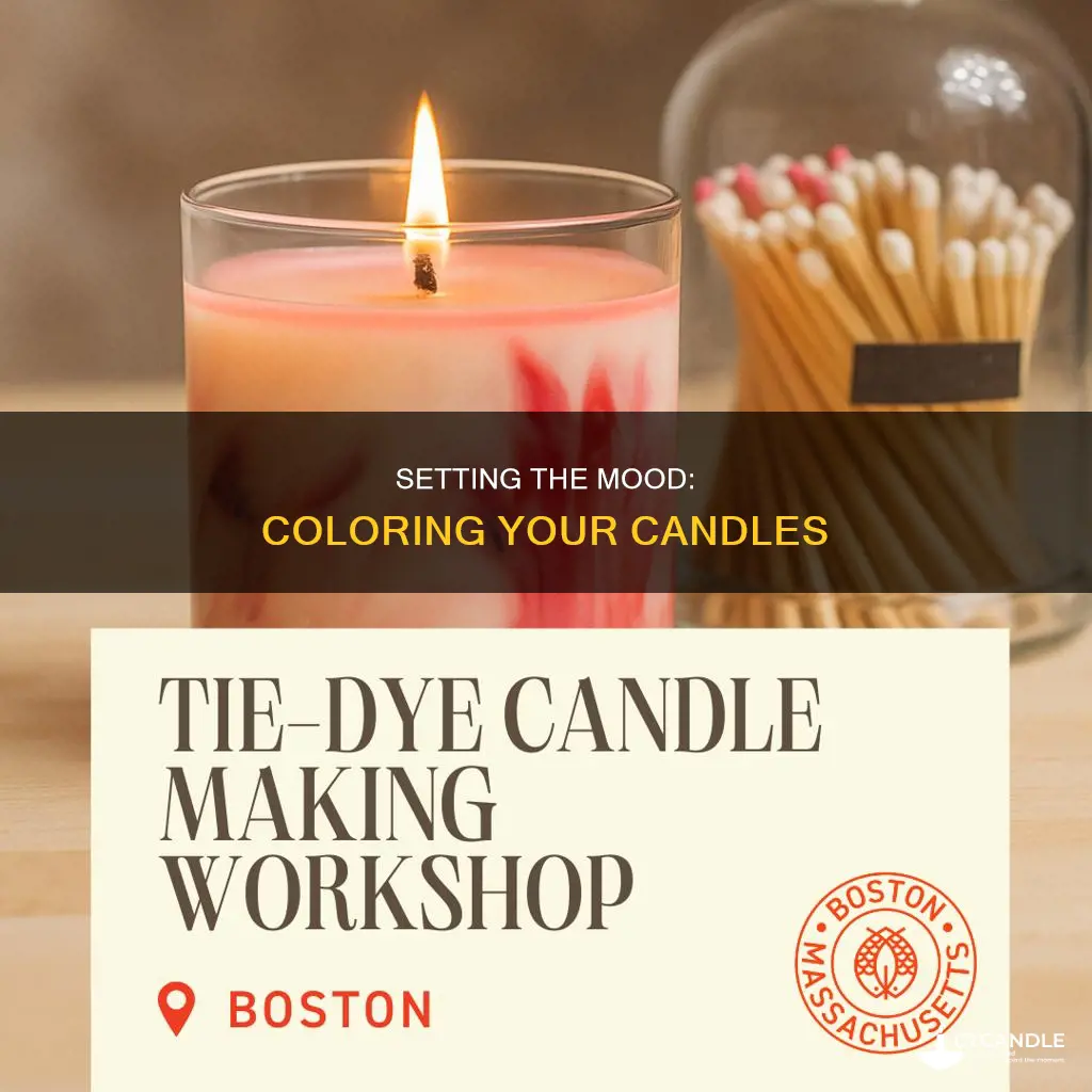 how to set color in candles