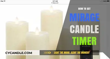 Setting Mirage Candles: A Guide to Timers