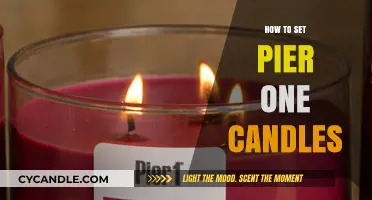 Setting the Mood with Pier One Candles