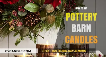 Setting a Relaxing Mood with Pottery Barn Candles