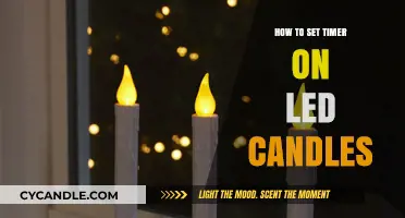 Setting Timers on LED Candles: A Simple Guide