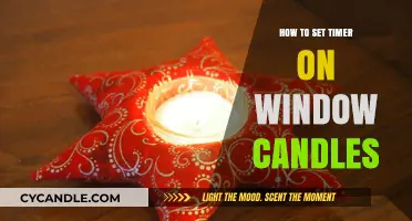 Setting Timer on Window Candles: A Simple Guide
