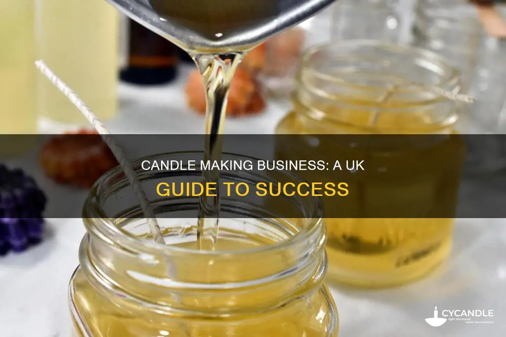 how to set up a candle making business uk