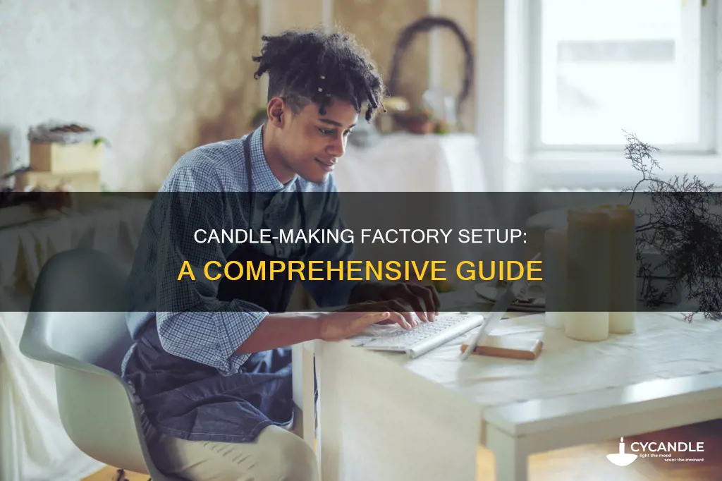 how to set up a candle making factory