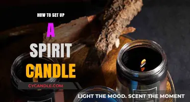 Setting Up a Spirit Candle: A Beginner's Guide
