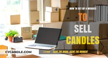 Setting Up a Website to Sell Your Candles