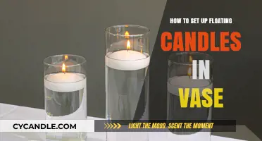 Setting Up a Magical Floating Candle Display