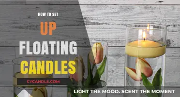 Setting Up a Magical Night with Floating Candles