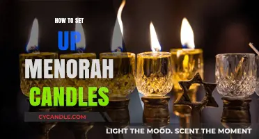 Setting Up Menorah Candles: A Simple Guide