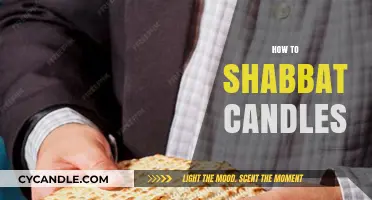 Shabbat Candles: A Beginner's Guide to Lighting