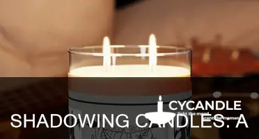 how to shadow a candle