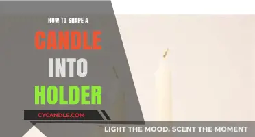 Carve and Melt: DIY Candle Holder Project