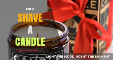 The Art of Shaving Candles: A Step-by-Step Guide
