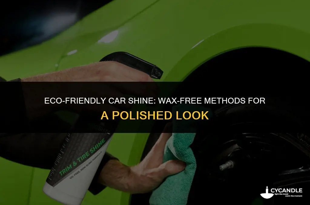 how to shine car without wax