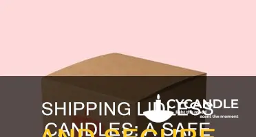 how to ship a lidless candle