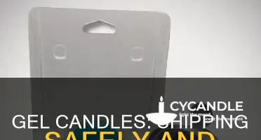 how to ship gel candles