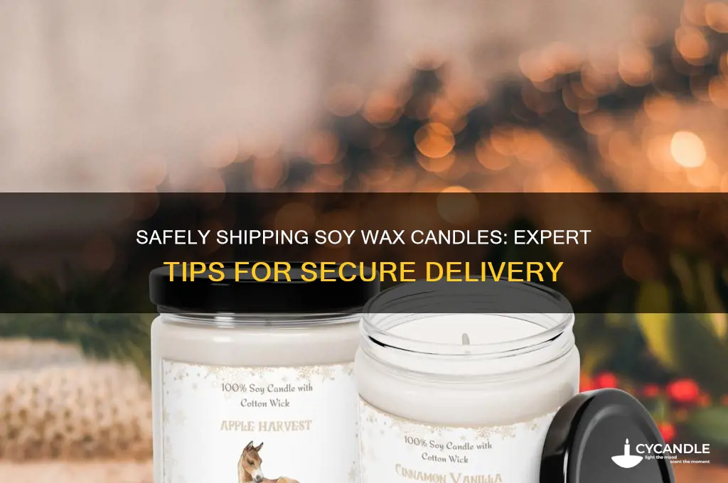 how to ship soy wax candles