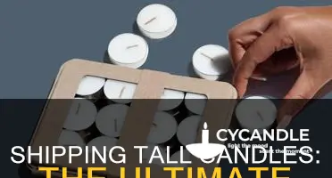 how to ship tall candles