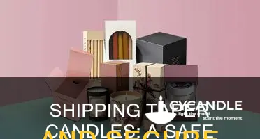 how to ship taper candles